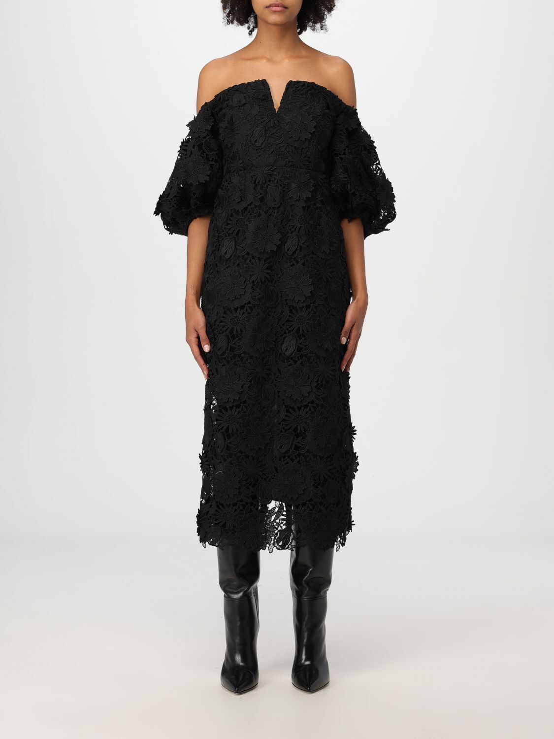 MEIMEIJ Dress Woman Colour Black In Schwarz