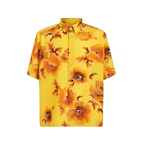 ETRO floral-print short-sleeve shirt