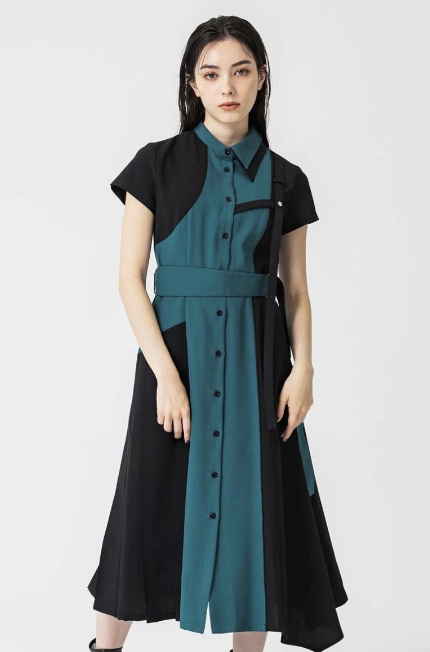 UNITED TOKYO CUT SHIRT DRESS