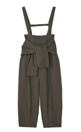 AMERI VINTAGE MEDI FAKE SLEEVE SUSPENDER PANTS