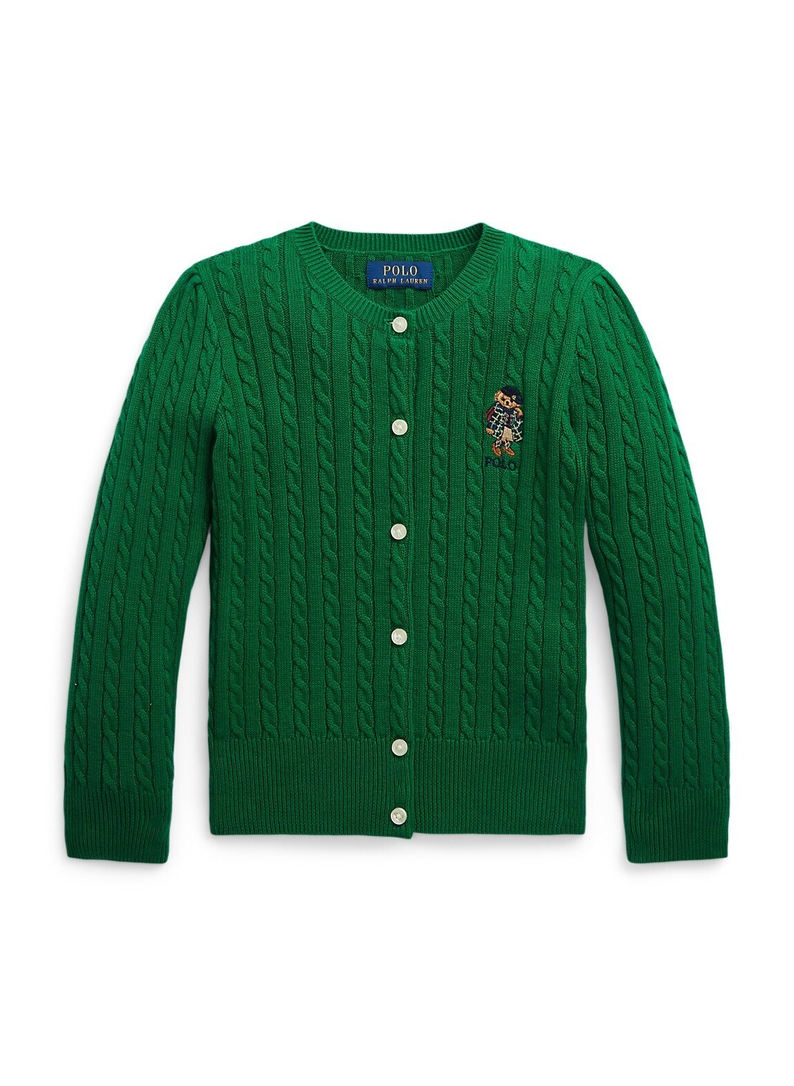 POLO RALPH LAUREN Polo ベア ミニケーブル コットン カーディガン