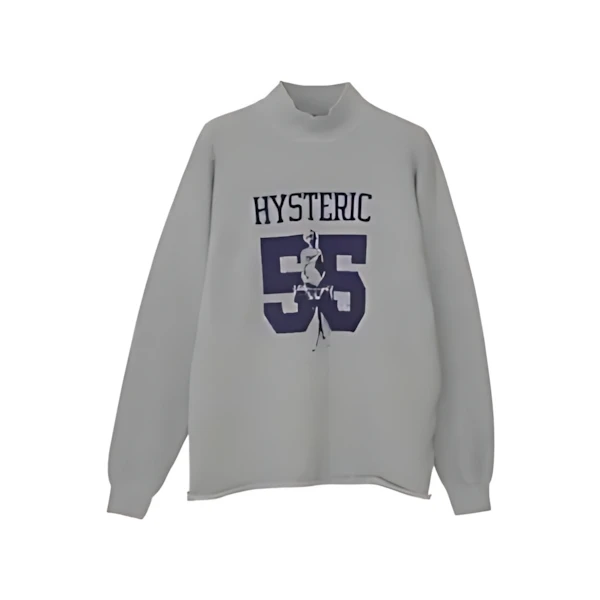 HYSTERIC GLAMOUR 55 AMAZING モックネックスウェット