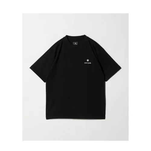Snow Peak エンブロイダードロゴ SS Tシャツ
