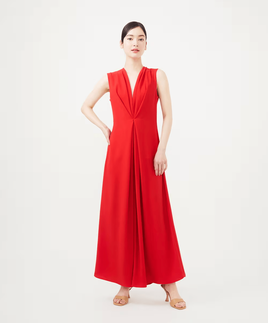 Sybilla 【SMART DRESS】フロントタックジャンプスーツ