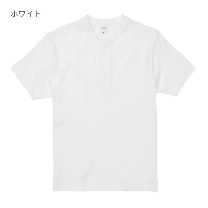 United Athle 5.6オンス ヘンリーネック Tシャツ