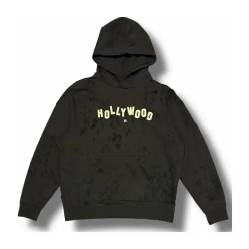 AMIRI HOLLYWOOD LOGO SHOTGUN HOODIE