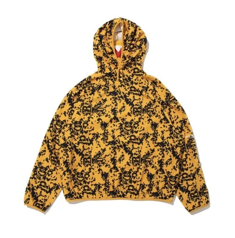 A BATHING APE 【 BAPE BY KAZUKI KURAISHI 】 DIGITAL CAMO MOD SHARK HOODIE