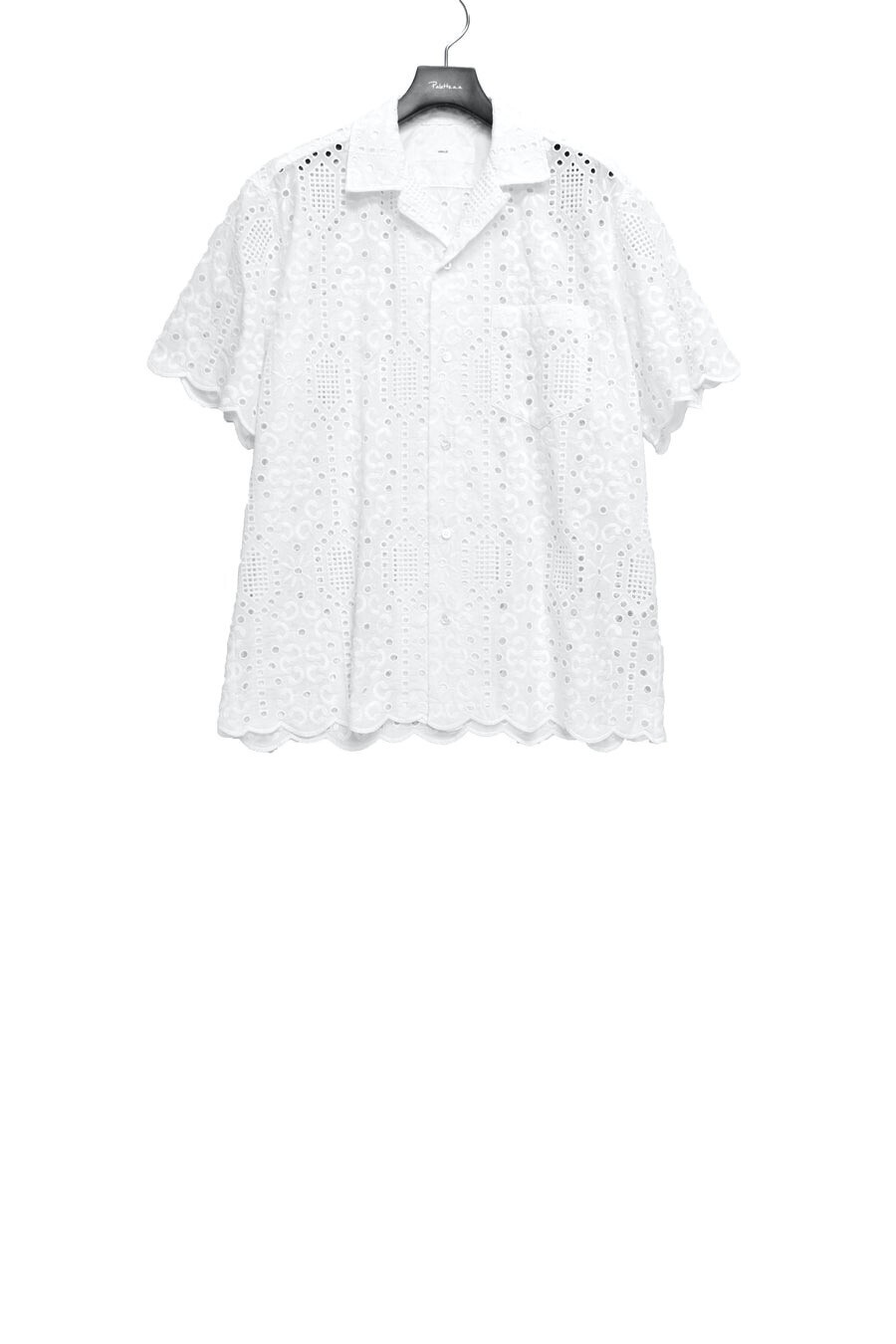 TOGA VIRILIS Lace S/S shirt