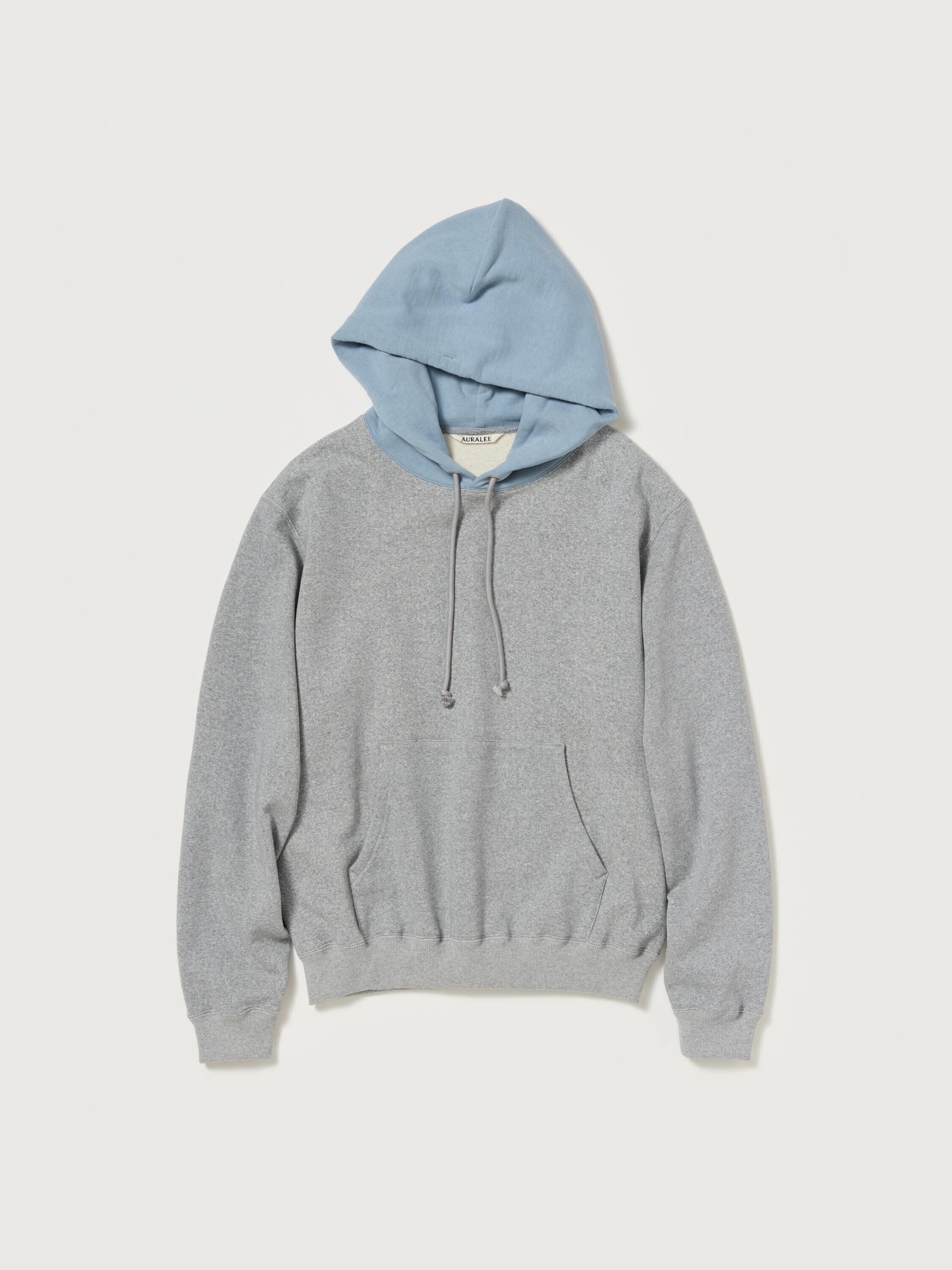 AURALEE SMOOTH SOFT BD SWEAT P/O PARKA
