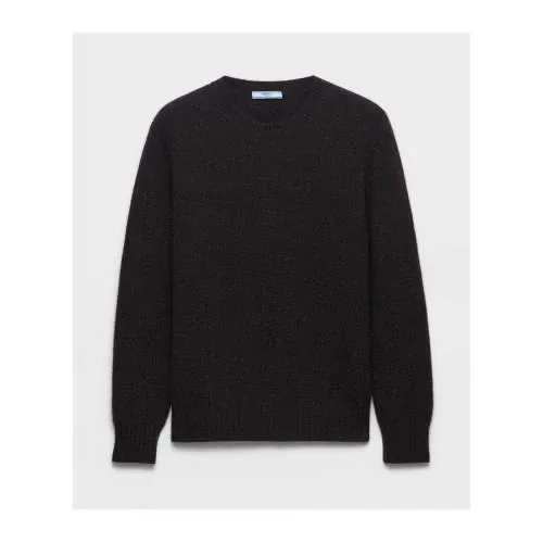 PRADA ウールxカシミヤ クルーネック セーター