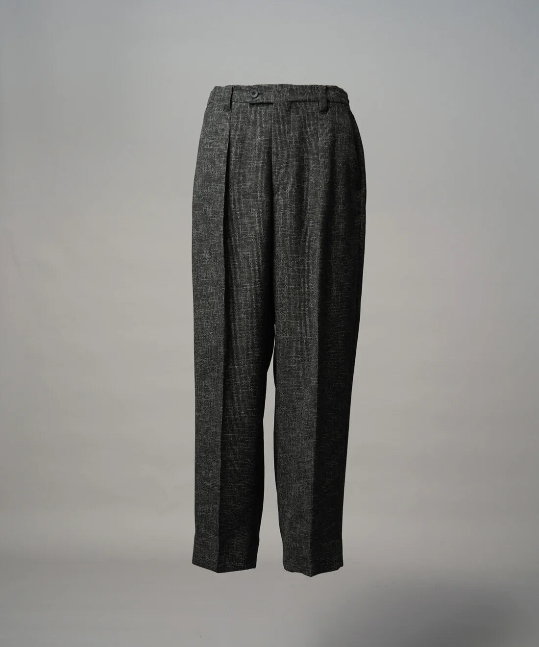 MAISON SPECIAL DRY Tweed One-tuck Prime-Wide Tapered Slacks