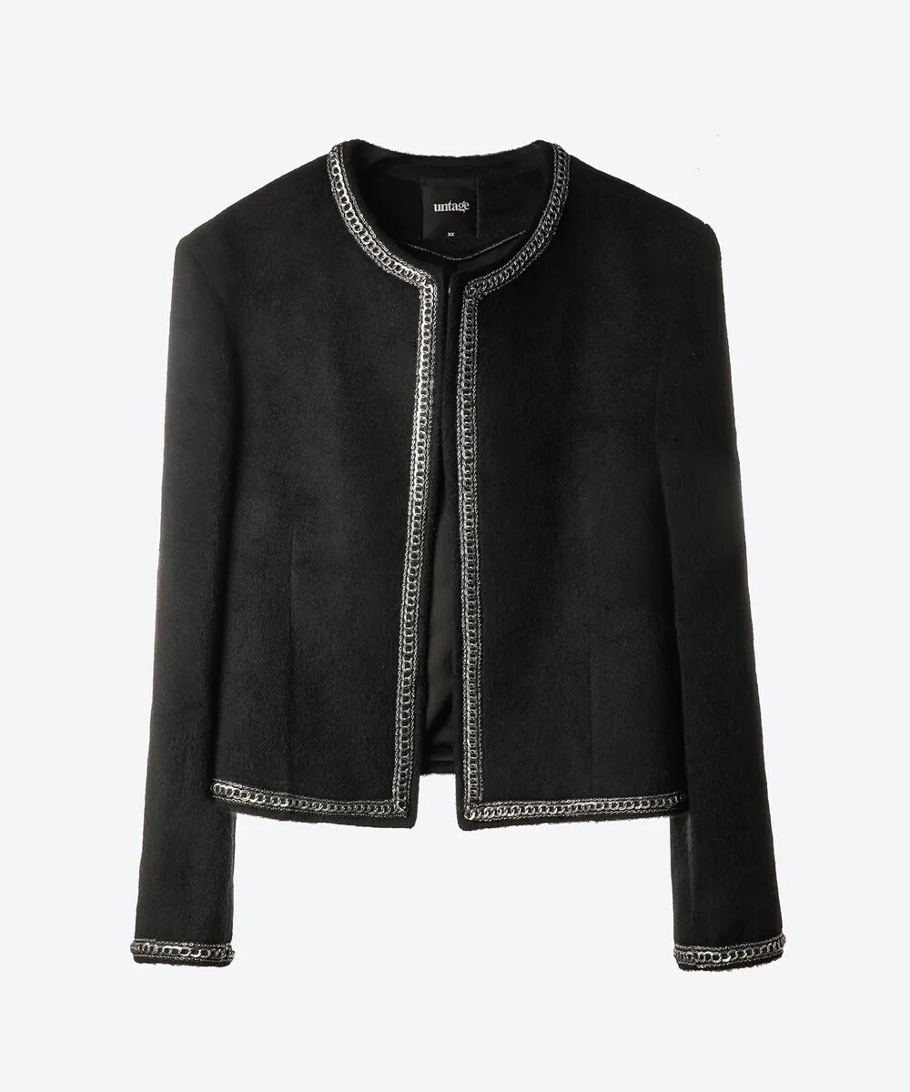 UNTAGE Llama Chain Crop Jacket