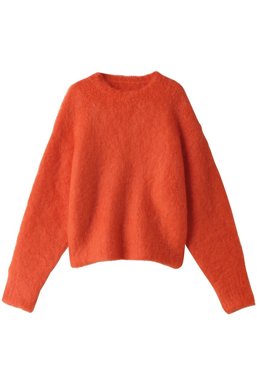 MAISON SPECIAL モヘアシャギーショートニットプルオーバー
