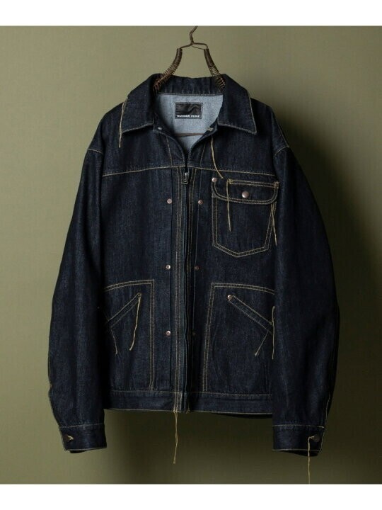 NUMBER (N)INE DROP STITCHES DENIM JACKET