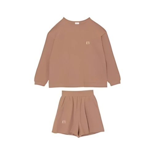Lulumerry ワッフルスイーツ ルームウェア レディーストップス&ショートパンツセット