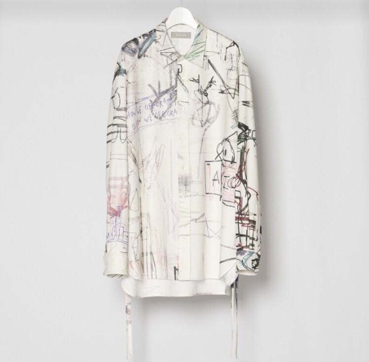 WIZZARD PRINT SLIT SHIRTS