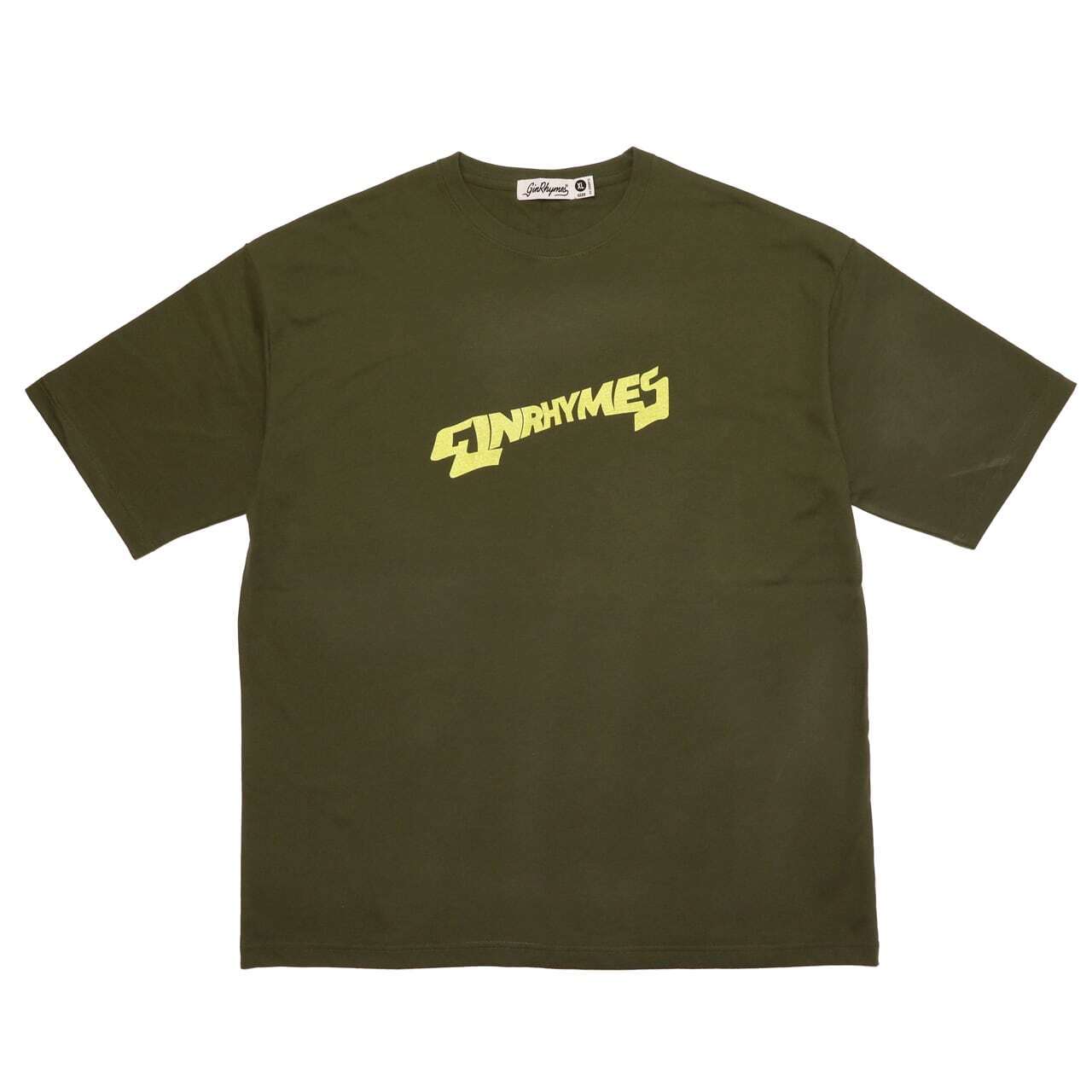 GINRHYMES "COLLAR LOGO "T-SHIRTS