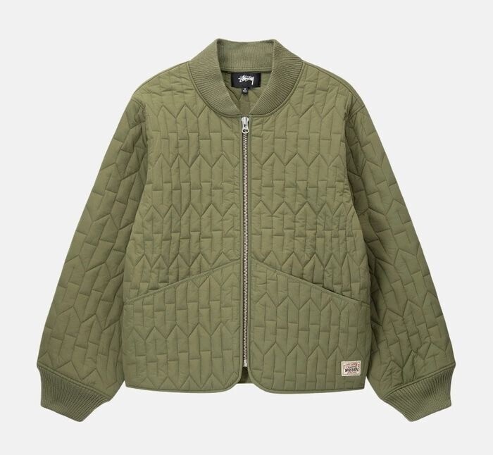 STUSSY S QUILTED LINER JACKET