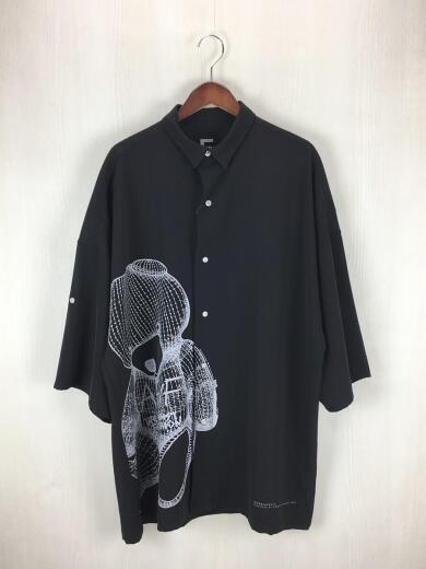 rovtski AFYF CLOCK BEAR OVERSIZE SHIRT F/ クロック&ベアーオーバーサイズシャツ