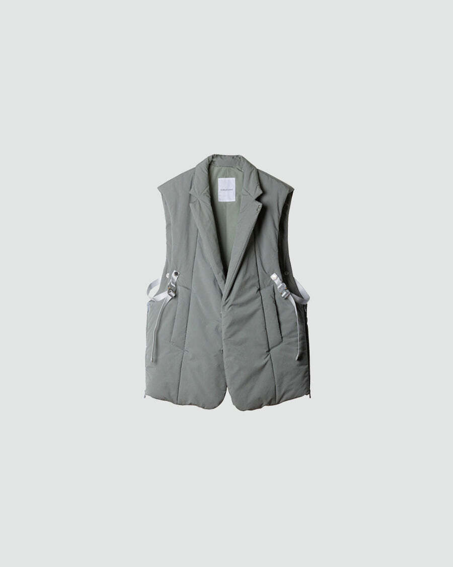 SUBLATIONS MICROFIBER TWILL PUFFER TAILORED VEST .10