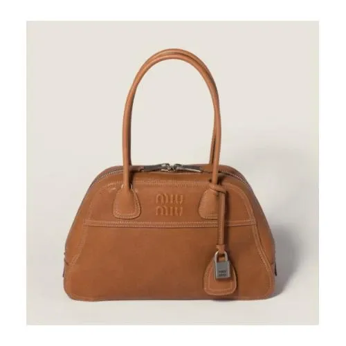 MIU MIU ヴィヴァン ナッパレザー バッグ