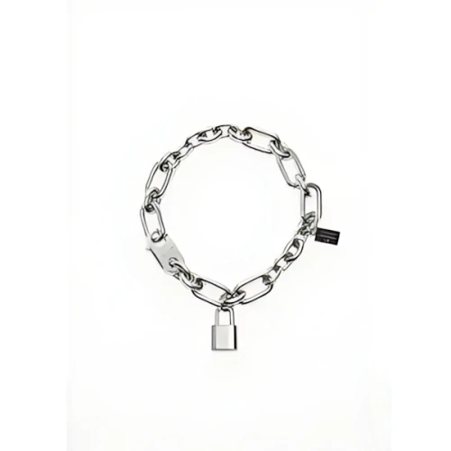 Acne Studios 南京錠チェーンネックレス
