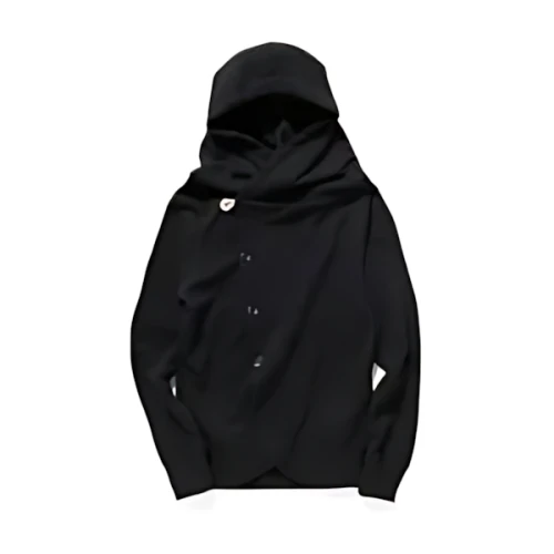 rehacer Slack Hooded Cardigan