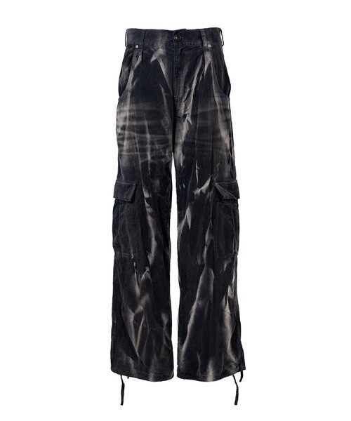 KAMIYA Sun Faded Like Corduroy Fatigue Pants