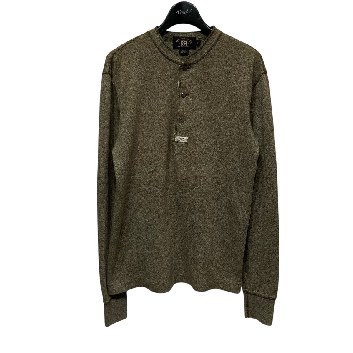 RRL ヘンリーネックカットソー