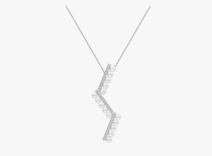 TASAKI バランス アーム ダイヤモンド パヴェ ペンダント