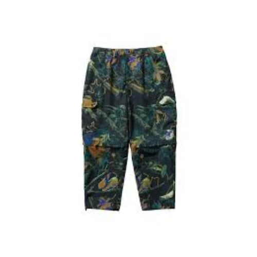 EVISEN SKATEBOARDS PINE TREE CAMO 2-WAY PANTS - BLACK