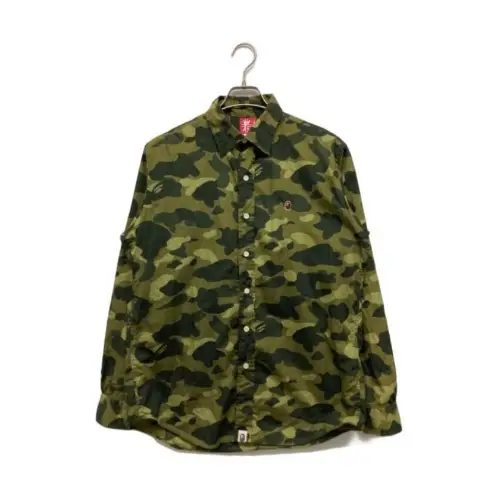 A BATHING APE カモフラ柄シャツ