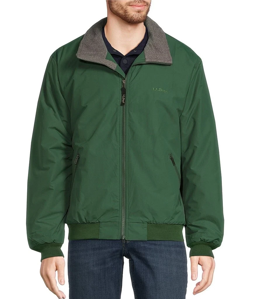 L.L.Bean Fleece Insulated Warm Up Jacket