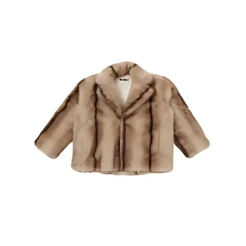 NKNIT vegan fur big jacket