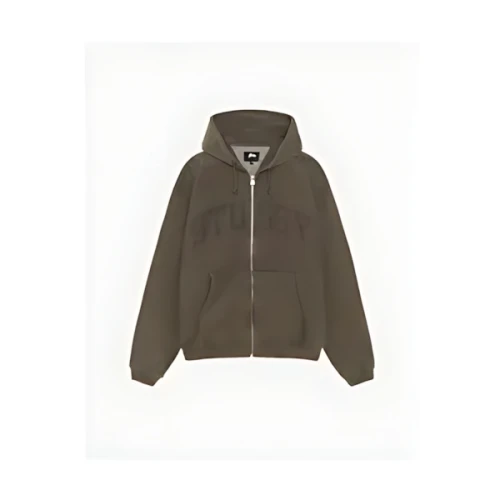 Stussy ZIP HOODIE FADED GRAPHIC