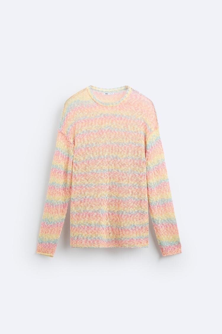 ZARA インサイドアウトエフェクト テクスチャー セーター