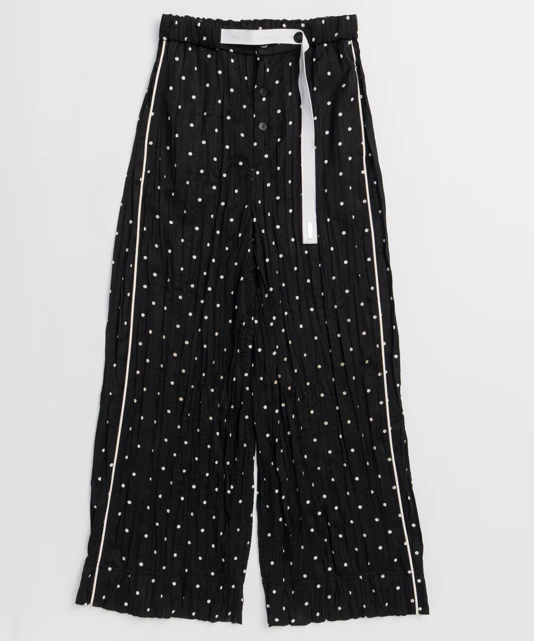 MAISON SPECIAL Belted Pajama Pants