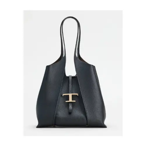 TOD’S T タイムレス レザー ショッピングバッグ スモール