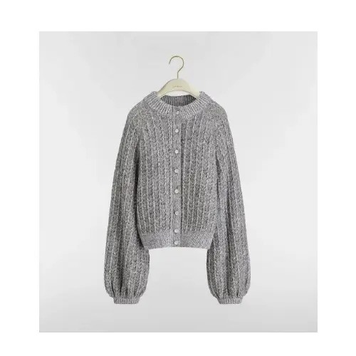 DIOR カーディガン バージンウール & カシミヤ ブレンド エンブロイダリー ツイード