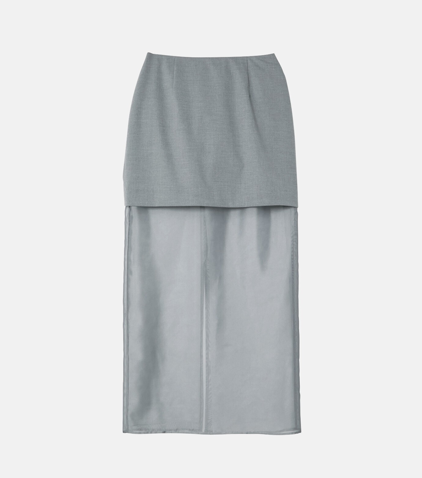 LE CIEL BLEU Sheer-Blend Pencil Skirt