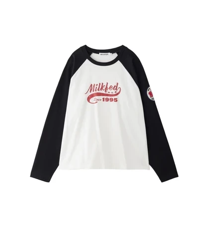 MILKFED. LOGO PATCH B/B TEE