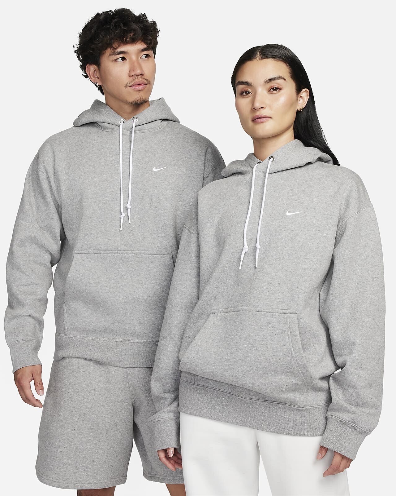 NIKE SOLO SWOOSH FLEECE HOODIE
