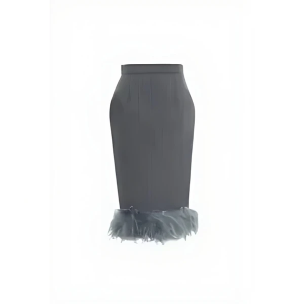 POOLDE Sinatra Stripe Skirt