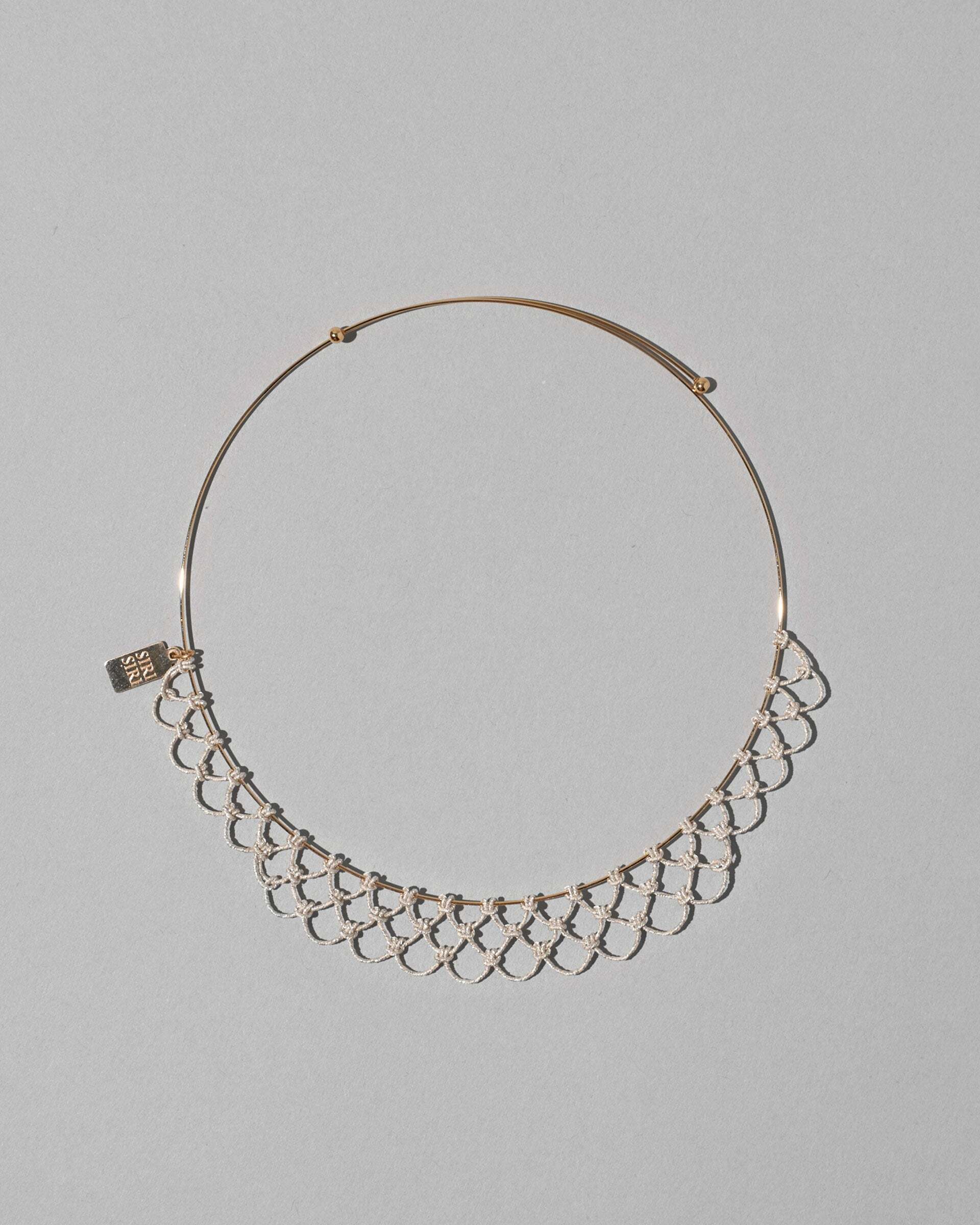 SIRI SIRI ARABESQUE CHOKER HOOP SV