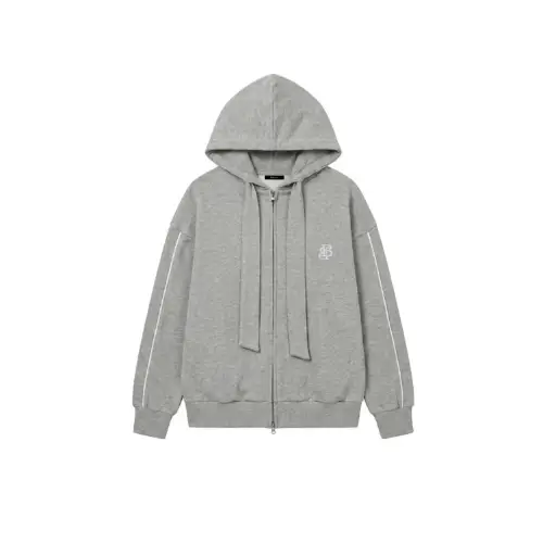 Boka nii ロゴラインジップパーカー