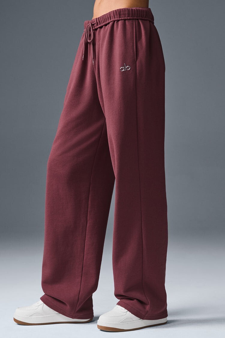 alo accolade straight leg sweatpants
