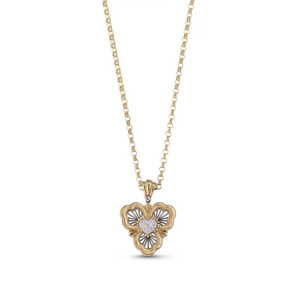 BUCCELLATI オペラチュール ハート ペンダント
