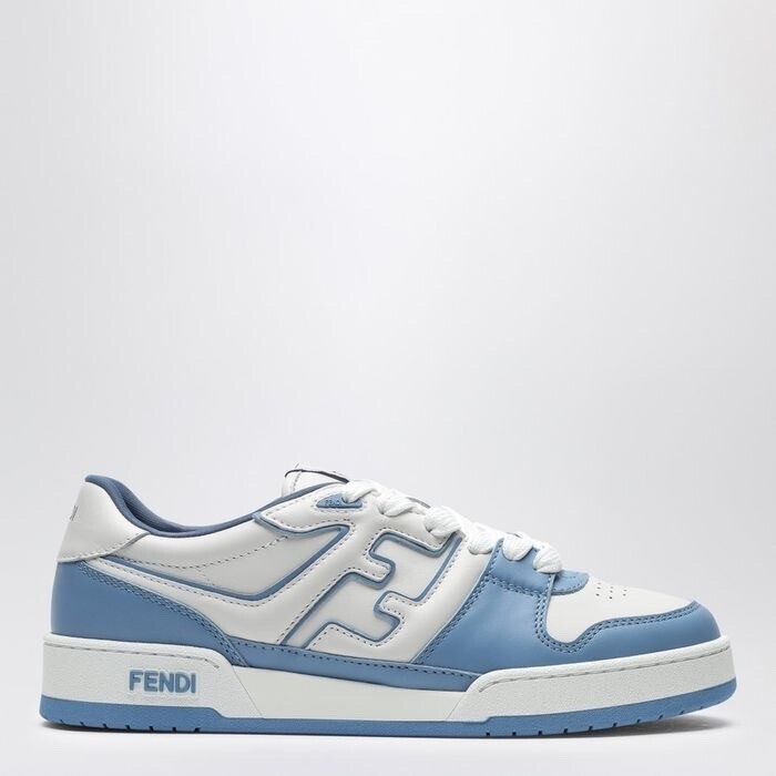 FENDI マッチロートレーナー ホワイト/ライトブルーレザー