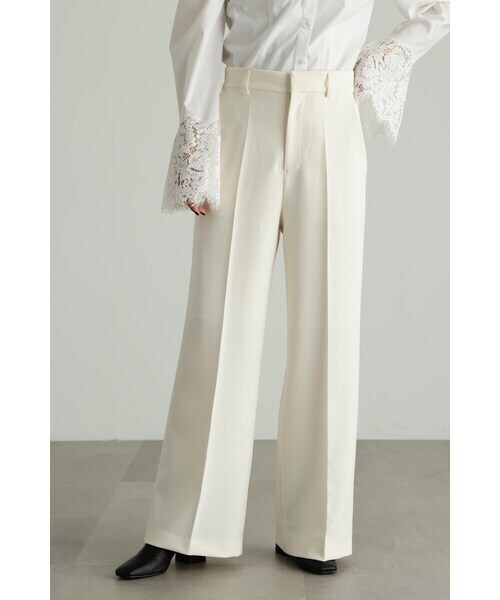 JILLSTUART ストレッチダブルクロスパンツ
