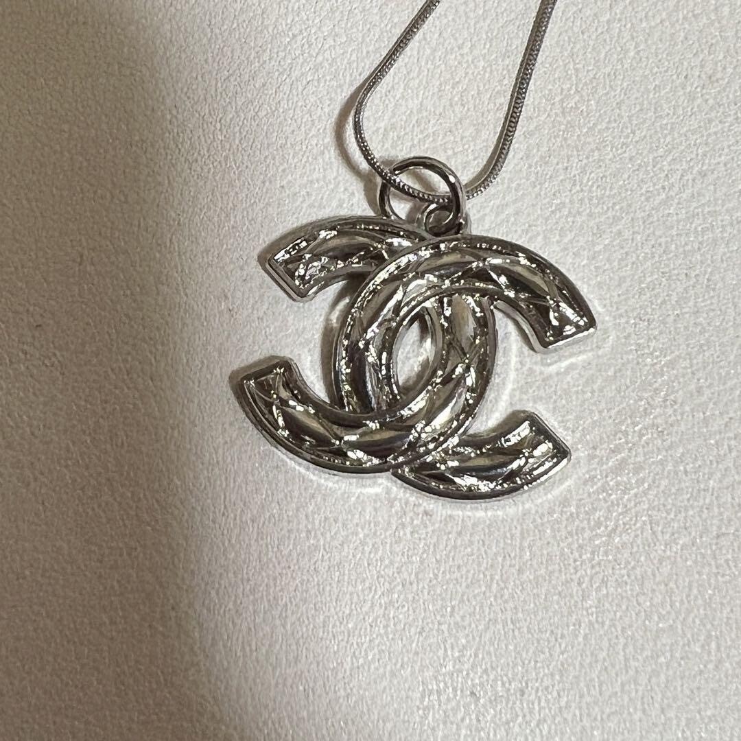 CHANEL ヴィンテージ ネックレス シルバー